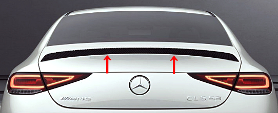 AMG リアトランクスポイラー
