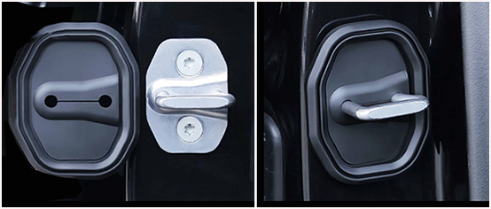 前後ドアストライク・カバー (4個セット)