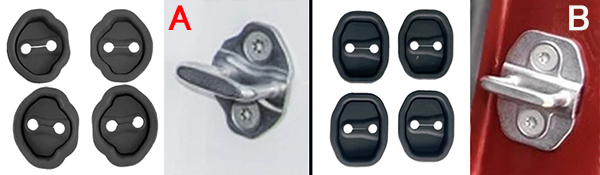 前後ドアストライク・カバー (4個セット)