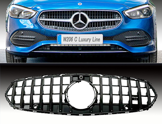 新型のW206/Cクラス用カスタムパーツ類・新登場！