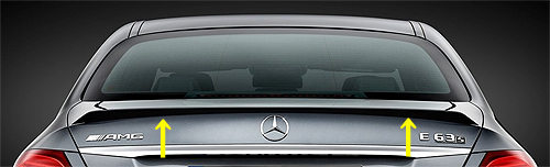 E63AMGトランクスポイラー