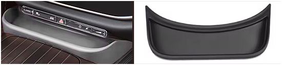 センター部小物ボックス