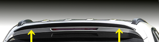 ルーフリップスポイラー(AMG)