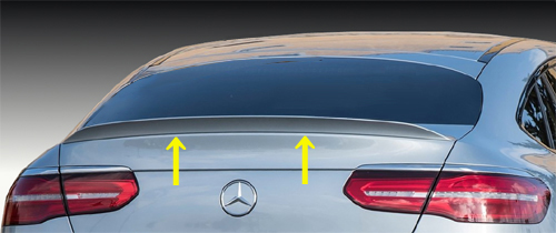 AMG リアゲートスポイラー(No,2)
