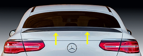 AMG リアゲートスポイラー(No,1)